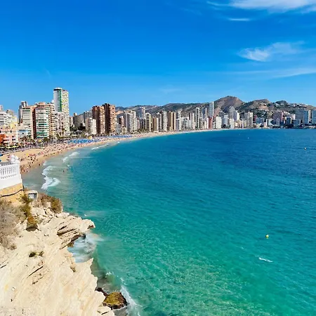 Apartment Carlos V - 1A Levante Benidorm Exterior foto